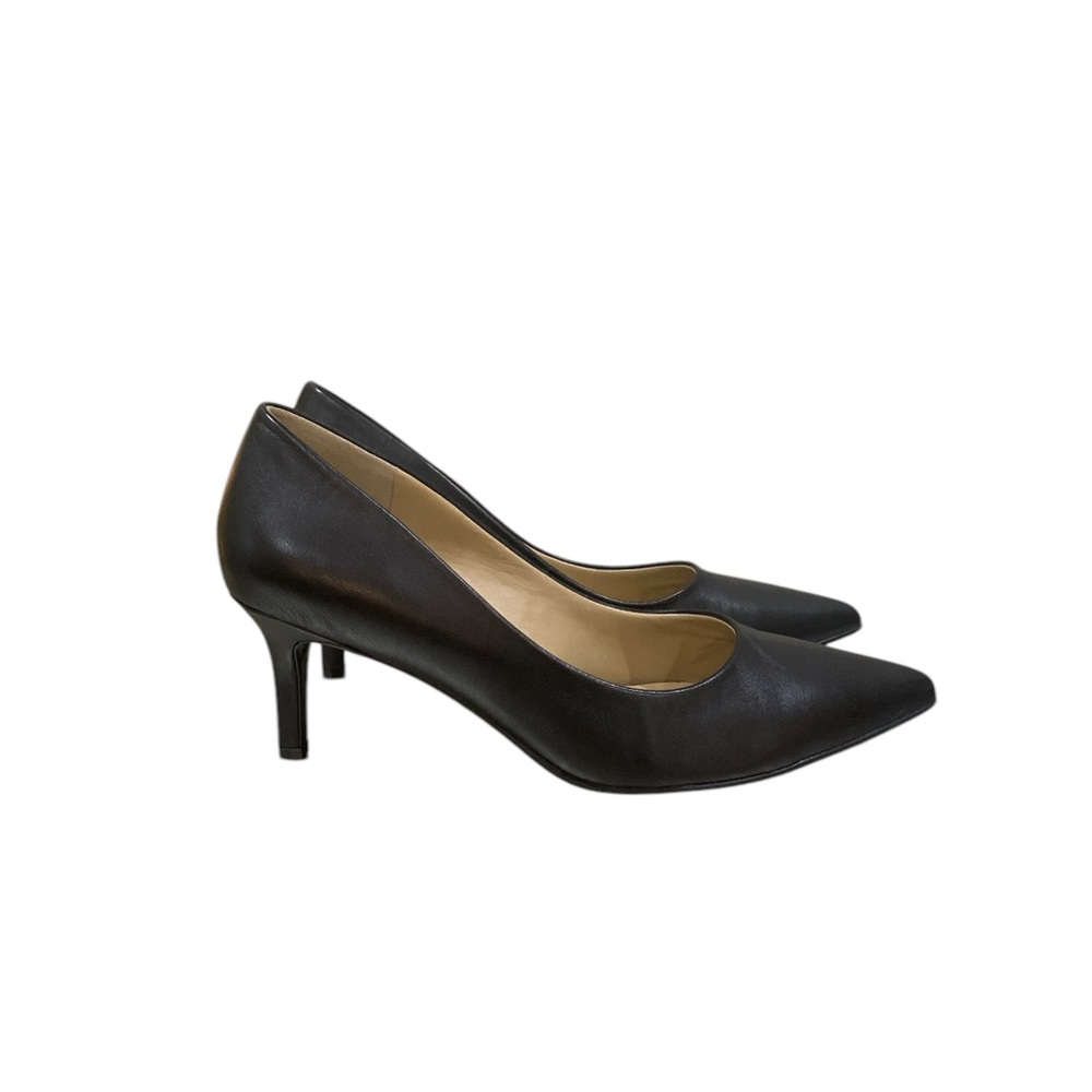 Naturalizer Black Leather Women's Pumps Size 11 W